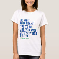 Montrer le T-shirt graphique en feu