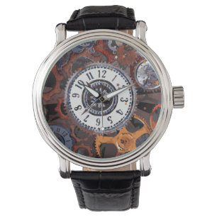 Montres à horloge Steampunk