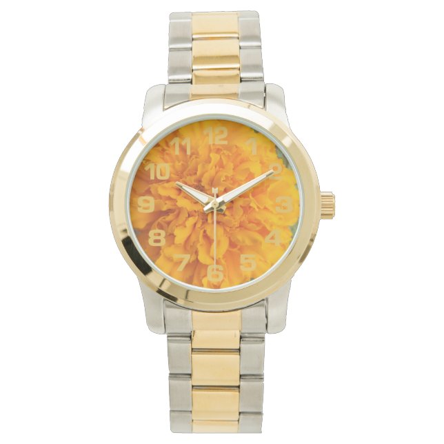 Montres Carnation Jaune (devant)
