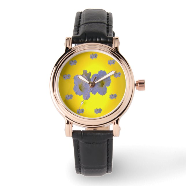 Montres dames des fleurs du printemps (Recto)