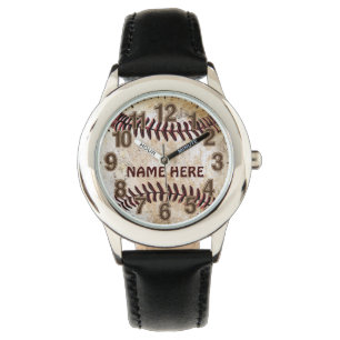 Montres de baseball personnalisées pour enfants