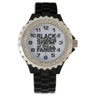Montres de coutume de moutons noirs