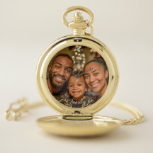 Personalize This Pocket Watch With Your Photo