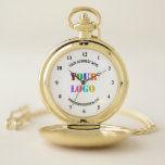 Montres De Poche Personnalisez le logo de votre entreprise et la su<br><div class="desc">Montres de poche avec logo personnalisé Nom Site Web Promotionnel Personnalisé Entreprise Bureau Promotion Professionnel ou Personnel Personnalisable Couleurs et Texte Moderne Montre de poche Cadeau - Ajouter votre logo - Image - Photo ou QR Code / Nom - Entreprise / Site Web ou E-mail ou Téléphone - Coordonnées /...</div>