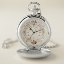 Rétro élégant de roses français antiques