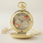 Montres De Poche Vintages Roses sculptés et frontière gravée<br><div class="desc">Couches de beaux roses dans les tons pastel rose, jaune et pêche au sein d'un cadre floral rustique gravé en dimensions sur un arrière - plan damassé ecru. Note : Sculpté, gravé, gaufré et les effets dimensionnels, l'aspect stratifié, vieilli ou érodé, les textures et les ombres réalisées numériquement. Le produit...</div>