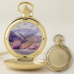 Montres De Poche Yelapa côtière à Puerto 1620<br><div class="desc">Peinture Collection "Yelapa côtier à Puerto 1620" Cette montre de poche personnalisée fait pour un cadeau parfait qui résistera à l'épreuve du temps. Customisez-vous ou faites un cadeau qui tombe à temps. Personnalisez-vous sur la page produit ou cliquez sur le bouton "Personnaliser" pour plus d'options de conception Boîtier extérieur -...</div>