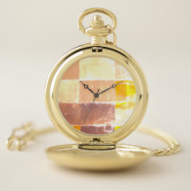 Yellow Plaid Peach