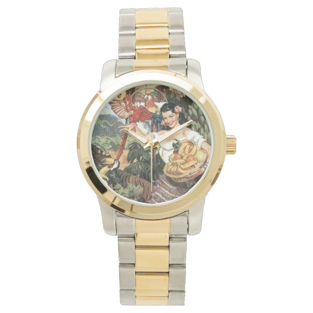 Montres de voyage Mexique vintage (devant)