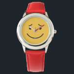 Montres mignonnes Smile<br><div class="desc">Image originale de freepik.com (utilisée avec licence),  modifiée par moi. Voir mon magasin pour plus d'objets avec émoticônes.</div>