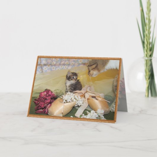 Montres Momma sur moi - Chat / Carte Kitten (Devant)