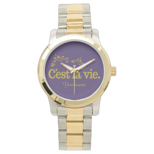 Montres personnalisées C'est La Vie