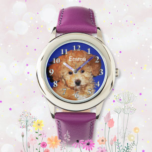 Montres personnalisées pour filles, VOTRE PHOTO, N