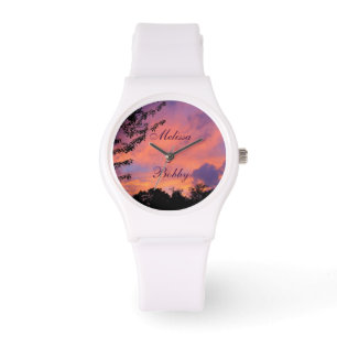 Montres romantiques du coucher de soleil d'été *Pe