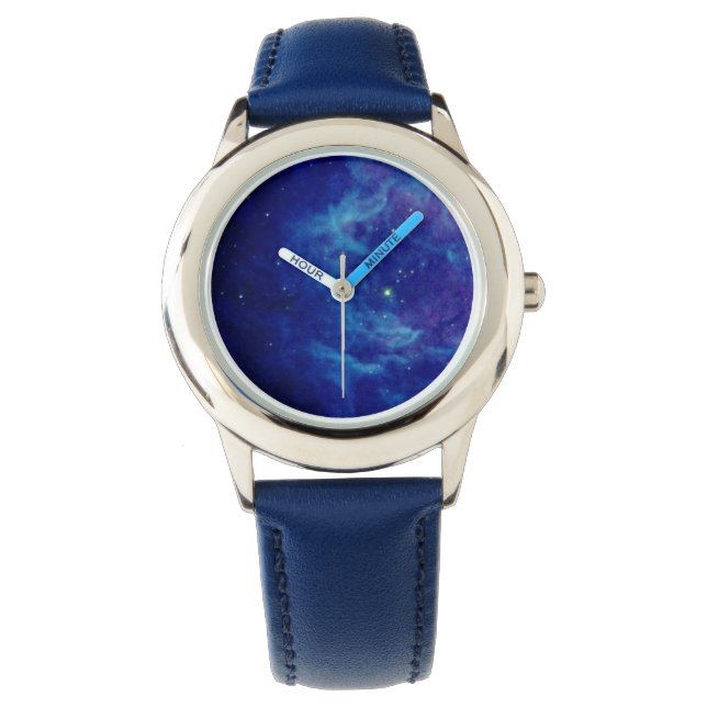 Montres Sapphire Blue Nebula (devant)
