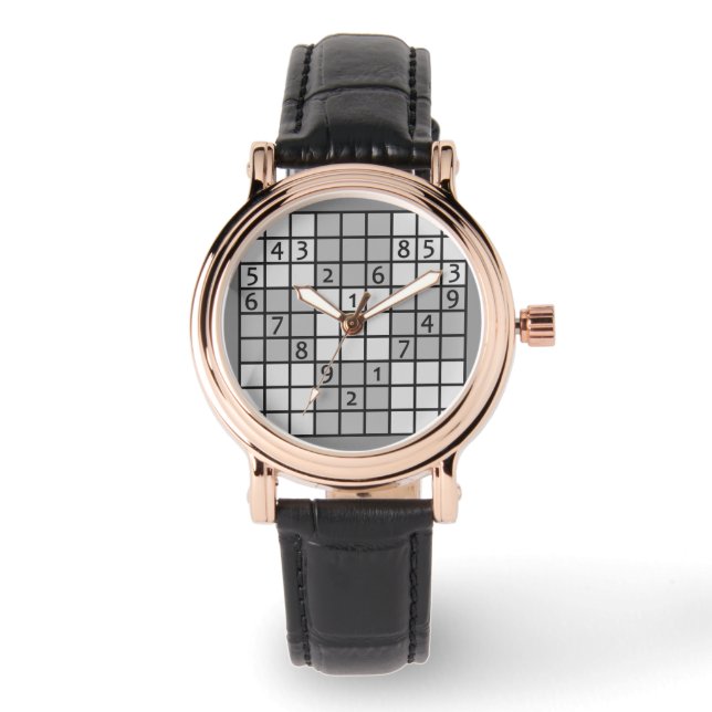 montres SUDOKU (Recto)