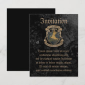 Montresor Coat of Arms Kaart (Voorkant / Achterkant)