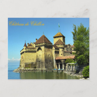 Montreux-kasteel Briefkaart