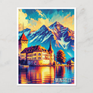 Montreux Zwitserland Briefkaart