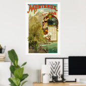 Montreux Zwitserland Railroad  Poster (Thuiskantoor)
