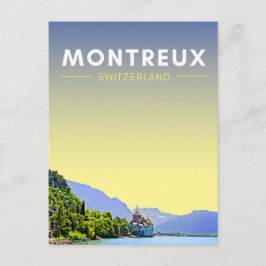 Montreux Zwitserland Revel Briefkaart