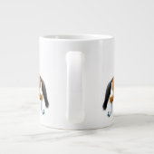 Montrez la Mug équestre du Cheval de saut (Dos)