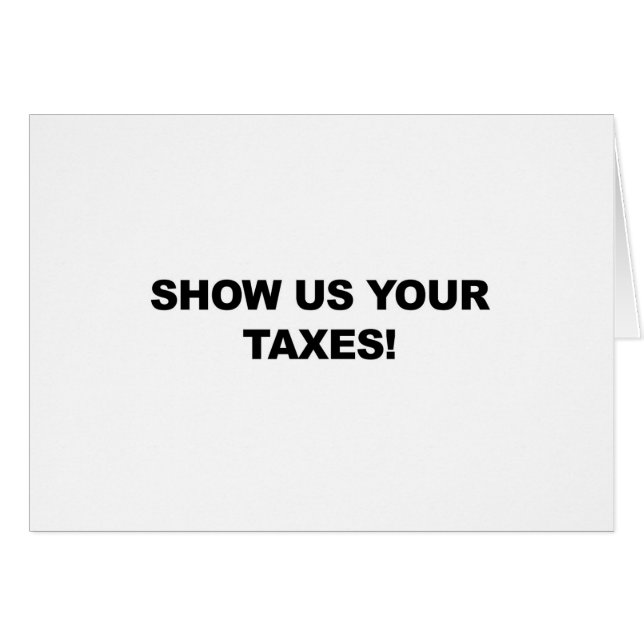 Montrez-Nous Vos Impôts ! (Devant horizontal)