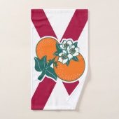 Montrez vos couleurs - Floride (Serviette à main)