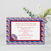 Montrez vos couleurs Invitation patriotique (Debout devant)