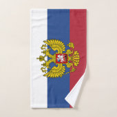 Montrez vos couleurs - Russie (Serviette à main)