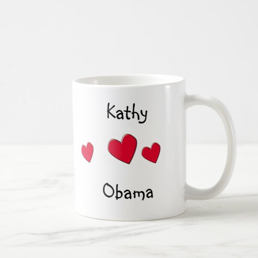 Montrez votre tasse de soutien d'Obama (Droite)