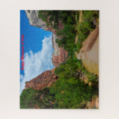 Monts de l'Utah Zion. Jigsaw Puzzle (Vertical)