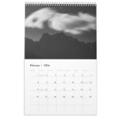 Monts en noir et blanc calendrier photo v3 (Feb 2026)