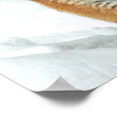 Monts Tiger hiver Neige Nature Poster (Coin)