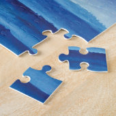 Monts Watercolor Photo Puzzle avec boîte cadeau (Côté)