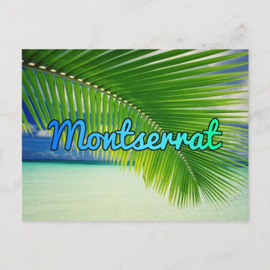Montserrat Briefkaart (Voorkant)