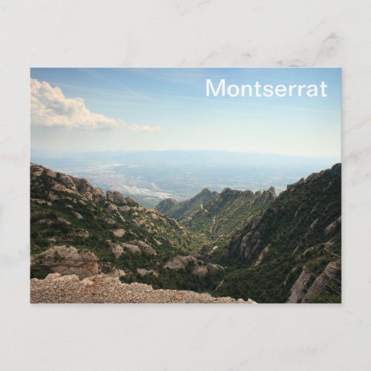 Montserrat Briefkaart (Voorkant)
