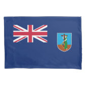 Montserrat Flag Kussensloop (Voorkant)