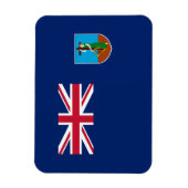 Montserrat Flag Magneet (Verticaal)