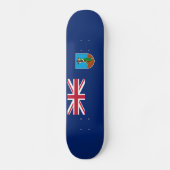 Montserrat Flag Skateboard (Voorkant)