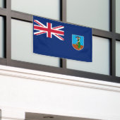 Montserrat Flag Spandoek (Buitenkant Gebouw)