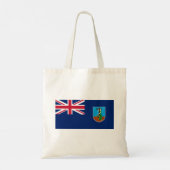 Montserrat Flag Tote Bag (Achterkant)