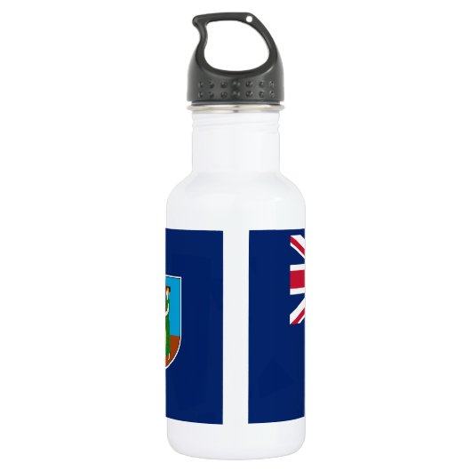 Montserrat Flag Waterfles (Achterkant)