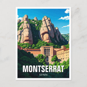Montserrat Spanje Briefkaart
