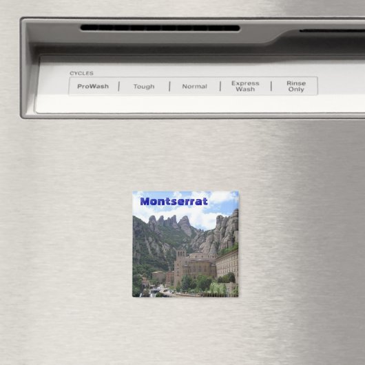 Montserrat Spanje magneet (Insitu (Vaatwasser))