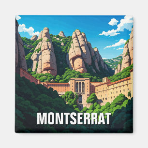 Montserrat Spanje Magneet