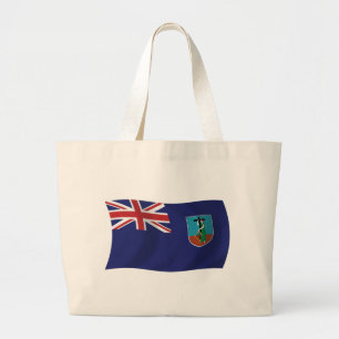 Montserrat Vlag Boodschappentas Grote Tote Bag
