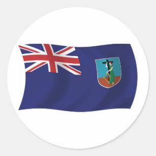 Montserrat Vlag Sticker