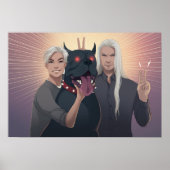 Monty, SImon & Peaches - Poster drôle (Devant)