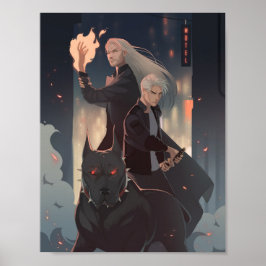 Monty, Simon & perziken Poster